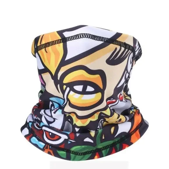 Winter Fleece Neck Gaiter Half Face Mask Ski Motorcycle Cycling Scarf Bandana US