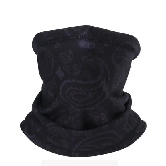 Winter Fleece Neck Gaiter Half Face Mask Ski Motorcycle Cycling Scarf Bandana US