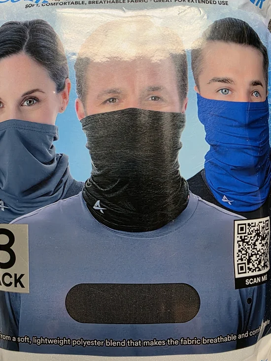 NWT Arctic Cool Unisex Cooling Face Cover Gaiter 3-Pack - One Size