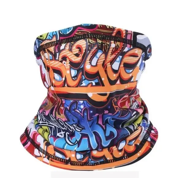 Winter Fleece Neck Gaiter Half Face Mask Ski Motorcycle Cycling Scarf Bandana US