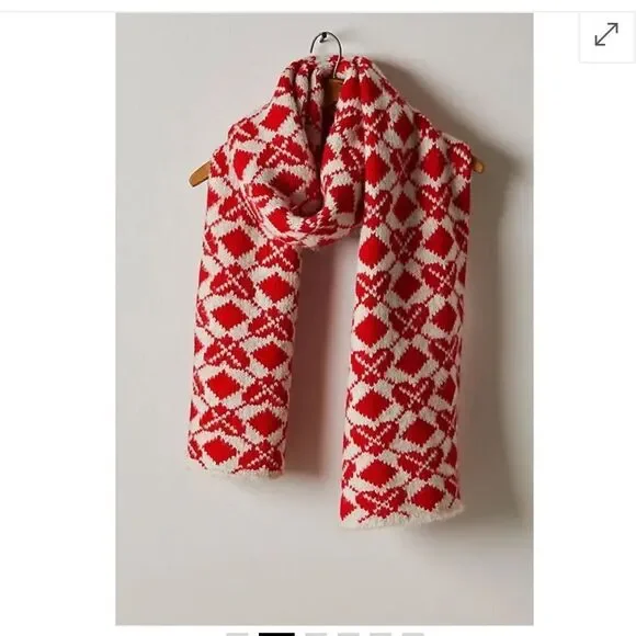 FREE PEOPLE  Matchback Scarf - Red