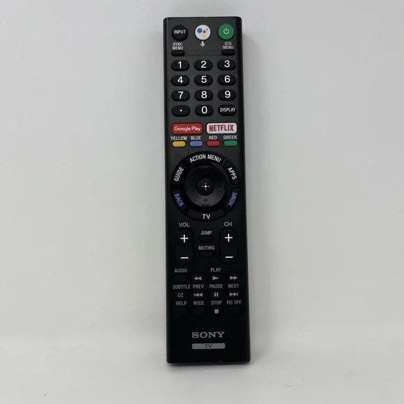 OEM Sony RMF-TX310U Smart TV Voice Remote Control Bravia Netflix Google Play Mic
