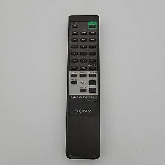 Sony Radio Cassette Audio Remote RMT-C560 CFD-560 CFD560L CFD-DW560 Black