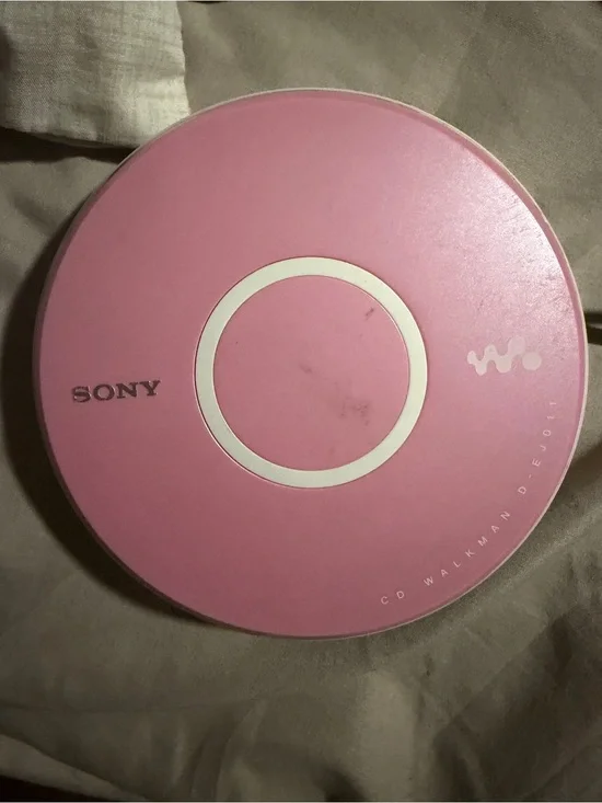 Sony Pink Portable CD Walkman Disc Player