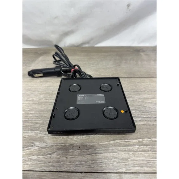 Sony Discman CPM-H Mount Arm w/ Car Adapter for D-9  Portable CD Player TESTED