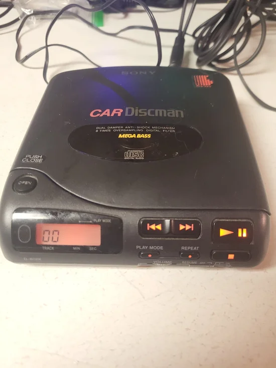 SONY D-802K DISCMAN CD Player Mega BASS