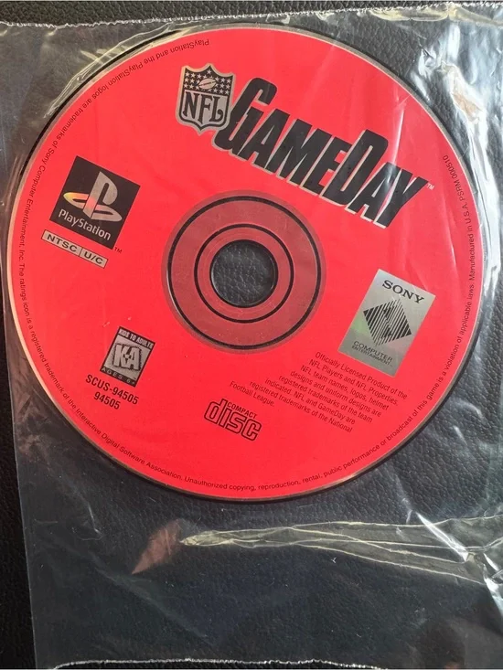 Sony PlayStation 1 video game titled 'NFL GameDay'