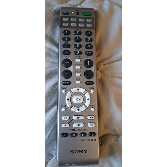 Sony Remote RM-VL600 Excellent Shape! Universal Multi Brand Commander Learning