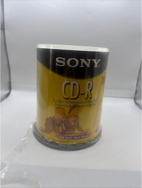 Sony CD-R High Speed Recordable Discs 100 Pack