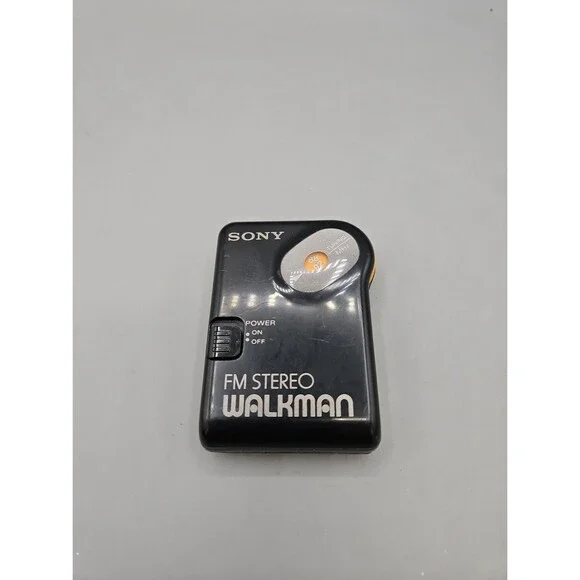Sony Walkman SRF-36 FM Stereo Portable Radio - TESTED WORKING No Belt Clip