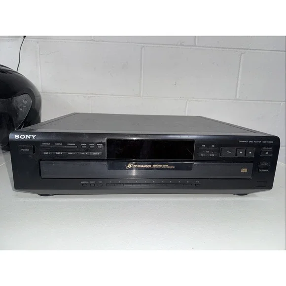 Sony CDP-C250Z 5‎ Disc CD Changer Player Untested  No Remote