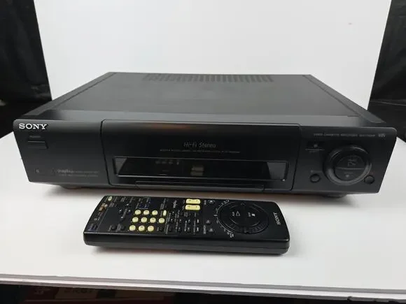 Sony SLV-790HF 4Head HiFi VCR Stereo Receiver - Vintage Premium -Tested Working