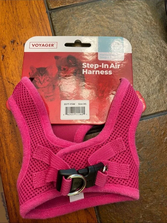 Step-In Air Dog or Cat  Harness - Pink