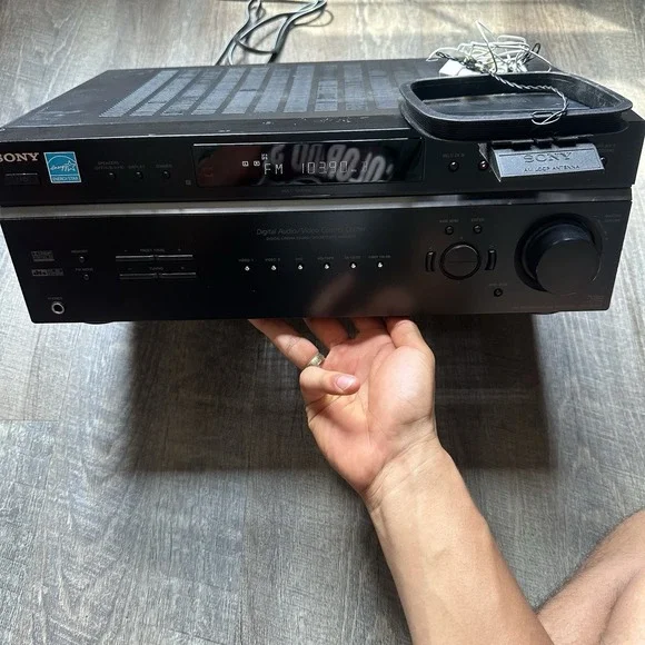 Sony STR-DE597 6 Channel Home Stereo Receiver W Bundle Tested Works