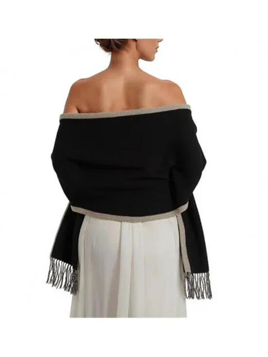 Winter Scarf for Women Large-Shawl-Wraps for Evening Dress Warm Blanket