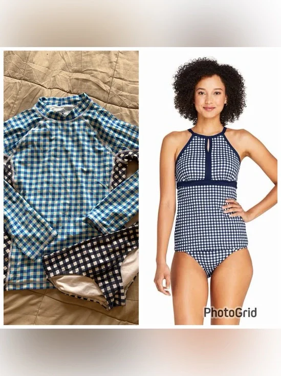 Draper James Mother/Daughter Matching Swim Set, Size 12 Women and Size 10 Girl