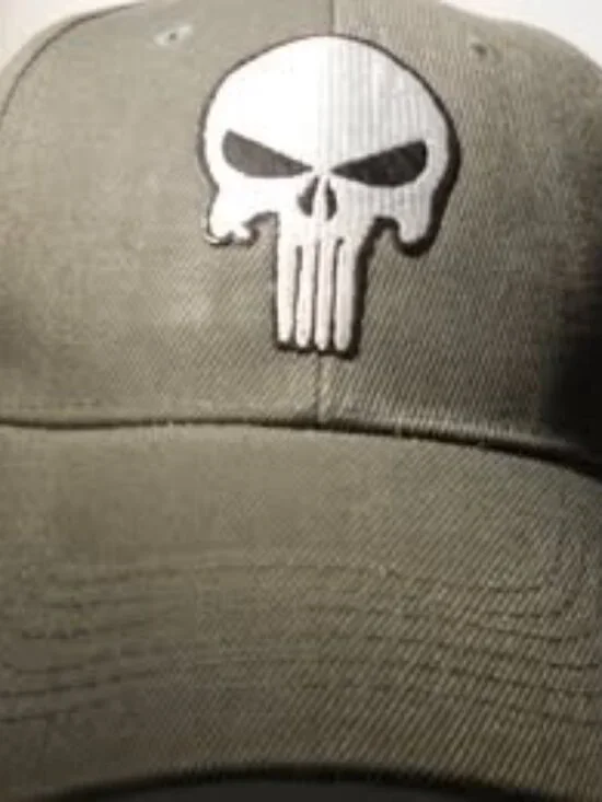 The Punisher Adjustable Back Cap new