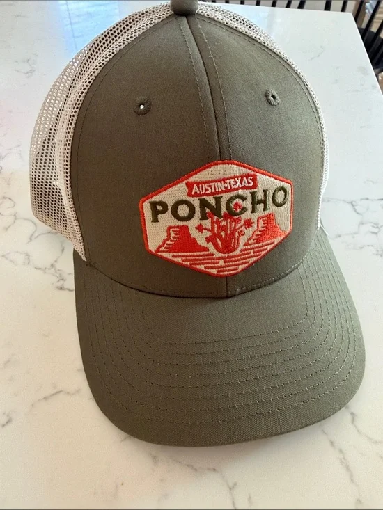 Poncho Outdoors - Austin Texas - SnapBack Hat - NWOT