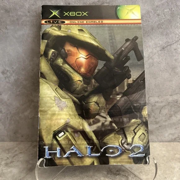 Halo 2 Microsoft XBOX Instruction Manual Only