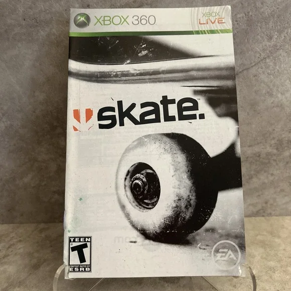 Skate Xbox 360 **MANUAL ONLY**