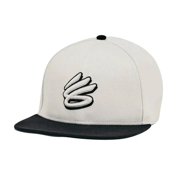 Under Armour SC30 Steph Curry Snapback Hat White Clay NBA Basketball Cap 1383487