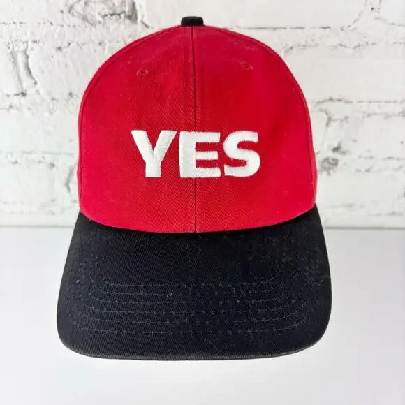 Vintage 'YES' Say Yes Baseball Cap