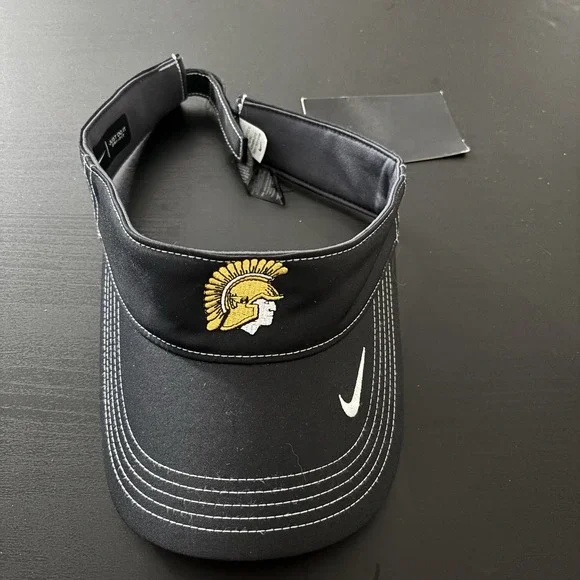 Nike‎ Golf USC Trojans Visor Hat Strapback Black OSFM NWT