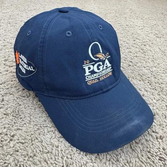 2017 PGA Championship Quail Hollow Nike Golf Hat Lanier Material Sales Patch Cap