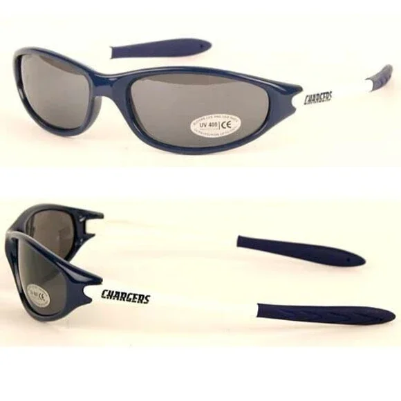 Los Angeles Chargers Sunglasses Two Tone Sports Wrap NFL Official Merch