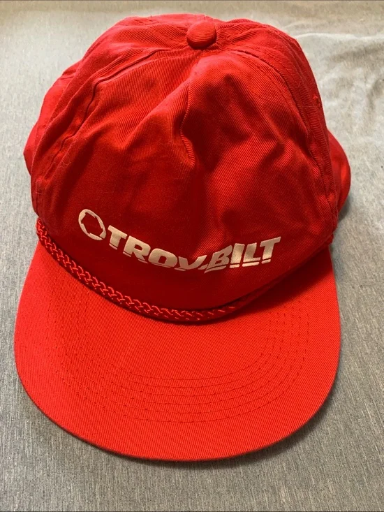 Red Troybilt Snapback Hat