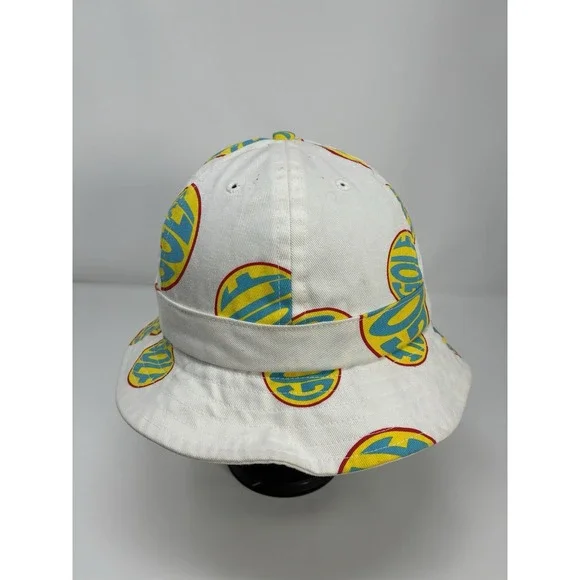 Golf Wang All Over Print Bucket Hat White Tyler The Creator S/M‎ Made in USA