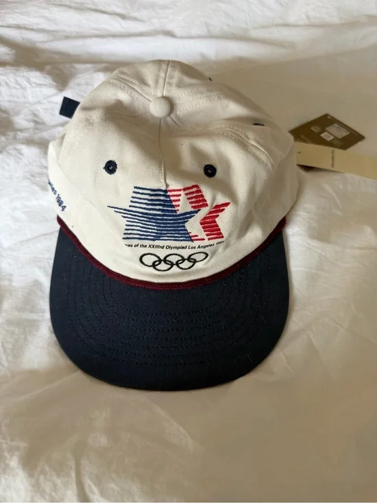 Abercrombie Olympic Heritage LA 1984 Olympics Embroidered Hat NWT