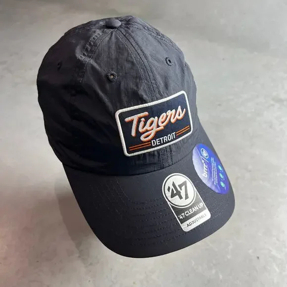 Detroit Tigers ’47 Clean Up Adjustable Blue Hat Brrr Cooling OSFA MLB NWT