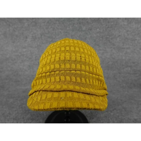 Studio Toms Twits Insolence Effecter Newsboy Hat Large‎ Mustard Yellow Excellent