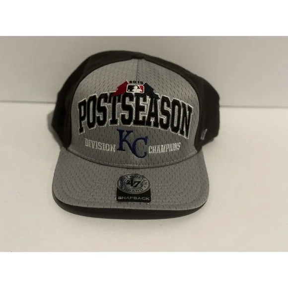 2015 Kansas City Royals Post Season Division Champions Snapback Baseball Cap Hat