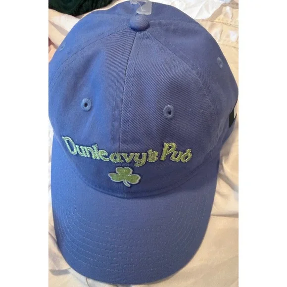 Gear For Sports Dunleavy's Pub Sullivan's Island SC Irish Blue Hat Cap Shamrock