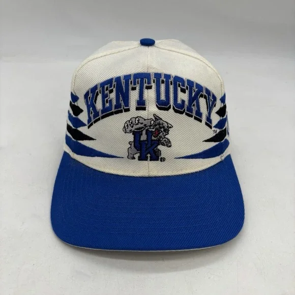 Vintage Kentucky Wildcats Logo Athletic Diamond Cut SnapBack OSFA NWOT