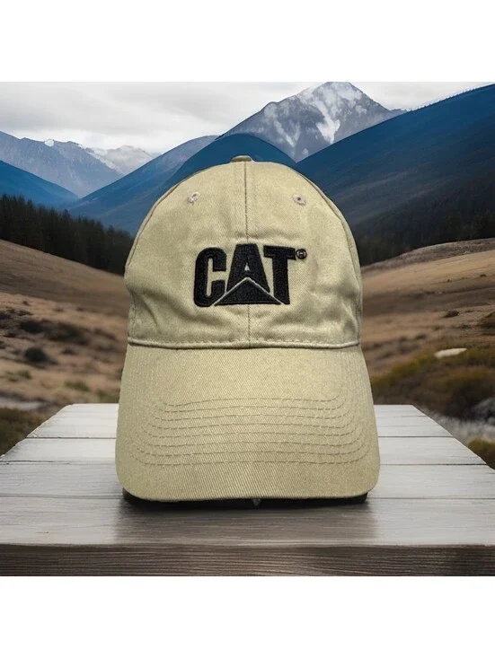 Caterpillar Bulldozer Dozer Road Grader Heavy Diesel Equipment Cat Baseball Cap