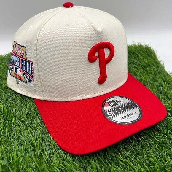 New Era Philadelphia Phillies Two Tone ASG Patch 9Forty A Frame Snapback Hat New