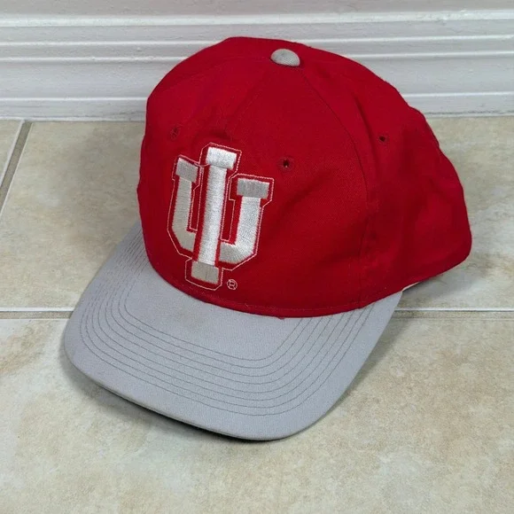 Vintage Indiana University Sports Specialties Hat Red IU Snapback