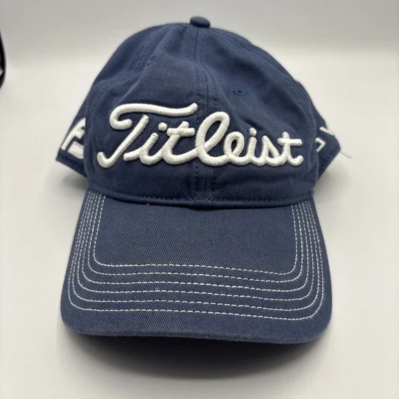 Titleist Blue Golf Hat with PRO‎ V1 Tuck Strap Enclosure