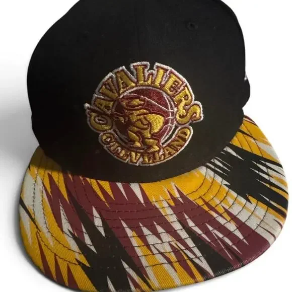 Cleveland Cavaliers New Era 9 FIFTY Snapback Hat NBA Hardwood Classics