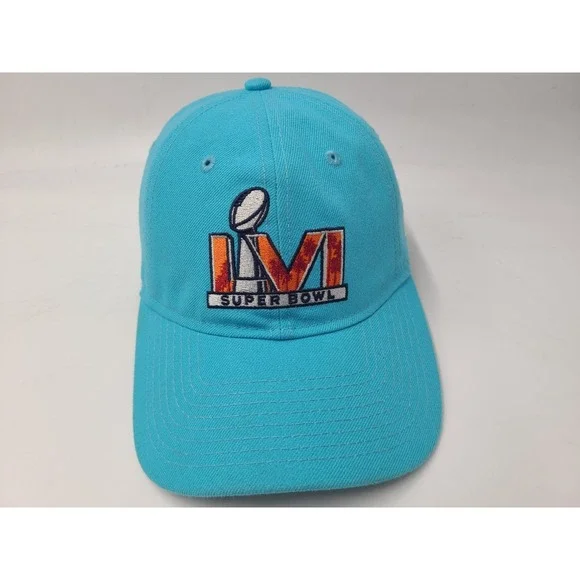 Super Bowl LVI New Era 9Twenty Strapback Adjustable Hat Cap Los Angeles Rams NFL