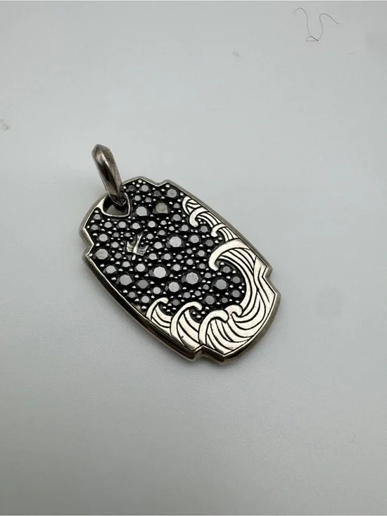 David Yurman Black Diamond Pendant
