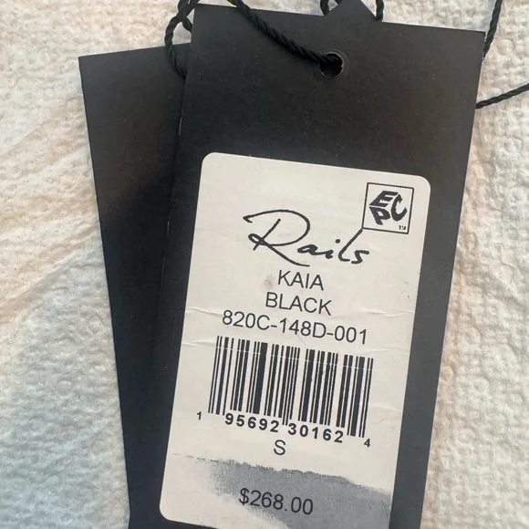 Rails Kaia dress, Small, black