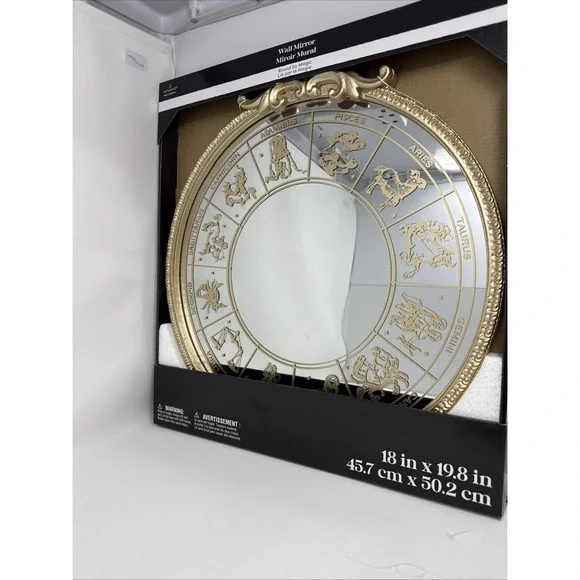 Ashland Bound By Magic Horoscope Mirror Zodiac Astrology Celestial Witch Decor