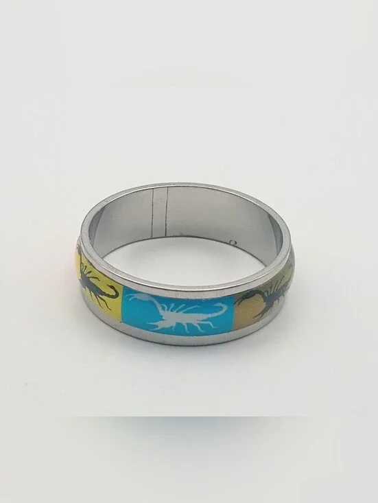 Stainless Steel Scorpion Pattern Men's Ring