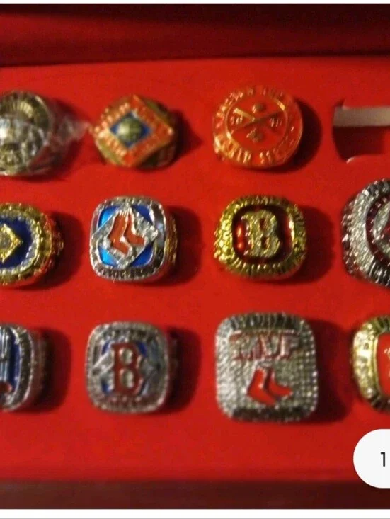 Set Of 11 BOSTON REDSOX WORLD SERIES RINGS