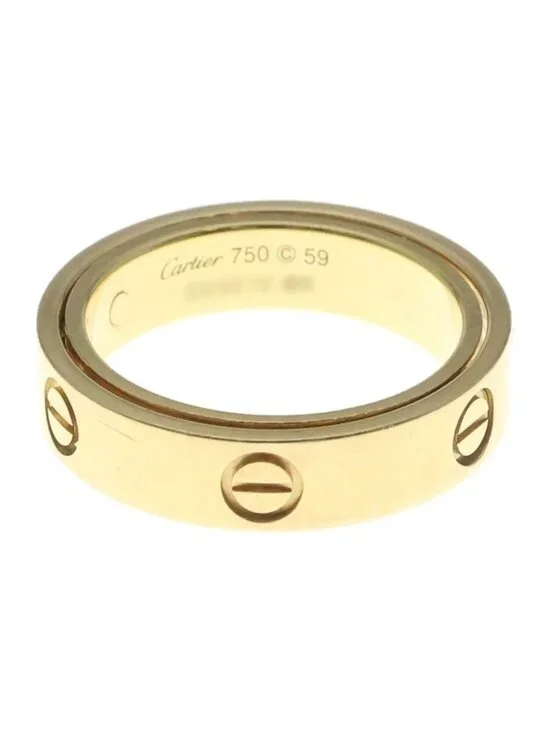Cartier 18K Yellow Gold Secret Love Ring