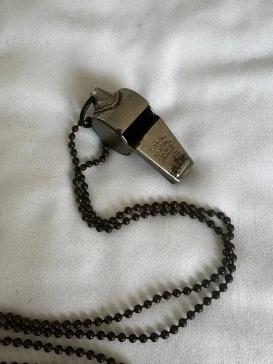 Vintage Acme Thunderer Whistle & 35